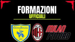 Chievo-Milan Futuro, le formazioni ufficiali: Oddo lancia subito Sardo dal primo minuto