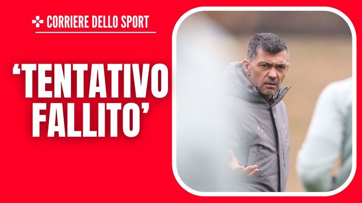 Sergio Conceicao (allenatore AC Milan), qui durante una seduta di allenamento con i rossoneri a Milanello | Milan News (Getty Images) Sergio Conceicao AC Milan allenamento Milanello