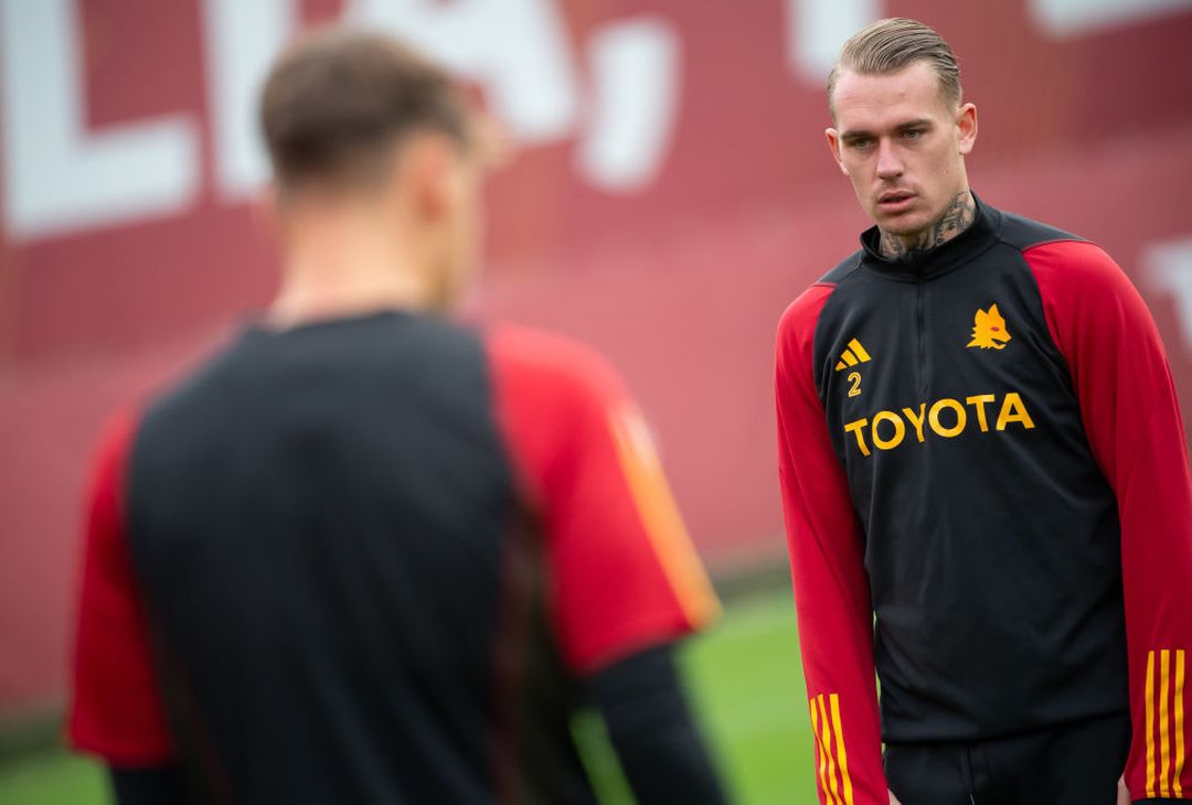 La rifinitura della Roma in vista dello Sheriff – FOTO GALLERY - immagine 14