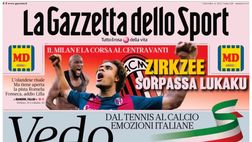 PRIMA PAGINA GAZZETTA DELLO SPORT OGGI: “Napoli, Conte alla carica”