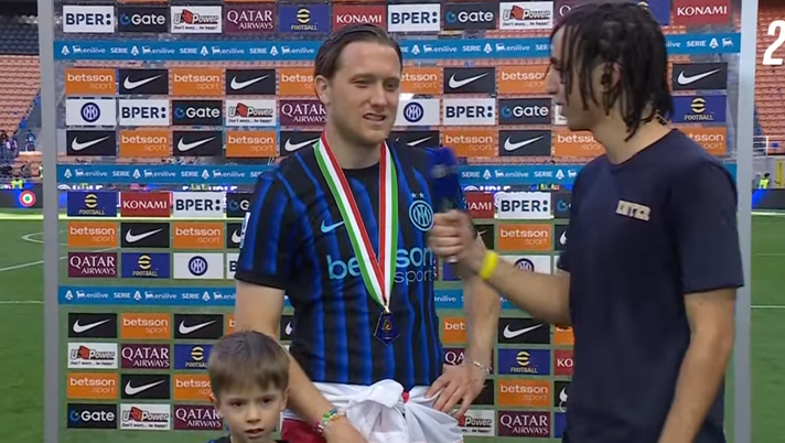 Zielinski a InterTV: “Sono orgoglioso, tanti diranno che avremmo potuto fare meglio in CL ma…” - immagine 1