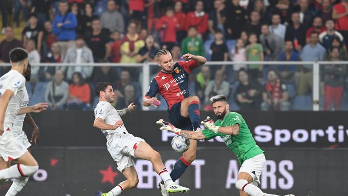 Finale pazzesco, il Milan sbanca Marassi: l’ha parata Giroud! - immagine 1