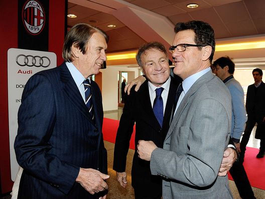 Milano, Italia - 12 marzo 2012: Cesare Maldini, José Altafini e Fabio Capello. (Foto di Claudio Villa/Getty Images) Palmeiras-Gremio, scuole a confronto: i più grandi talenti sfornati dalle due squadre- immagine 2