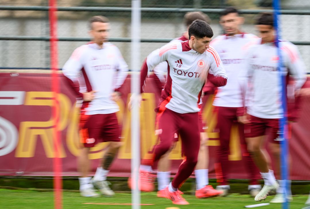Roma, l’allenamento a due giorni dal derby – FOTOGALLERY - immagine 7