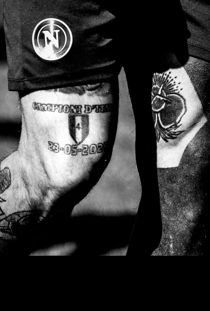 Mazzocchi mostra il tatuaggio dello scudetto, tra concentrazione e paesaggi – LE FOTO - immagine 2