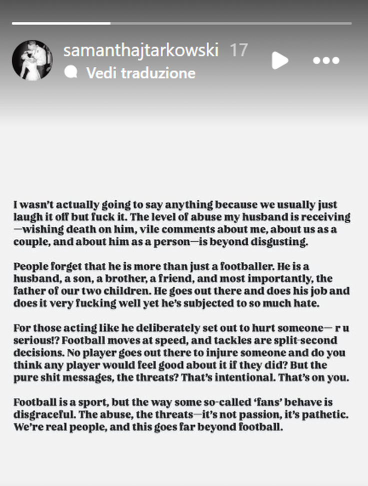 Everton, Tarkowski minacciato di morte dopo il fallo su Mac Allister- immagine 3