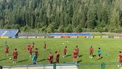 Toro, l’allenamento mattutino a Pinzolo: esercitazioni tattiche e tanta corsa