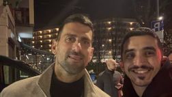 Olimpiadi e Milan: Nole Djokovic al Flasghip Store rossonero di via Dante
