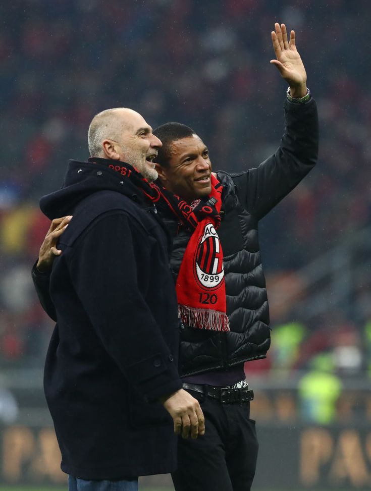 Sebastiano Rossi e Nelson Dida a San Siro il 15 dicembre 2019 (Photo by Marco Luzzani/Getty Images)  Amelia-Milan-Genoa