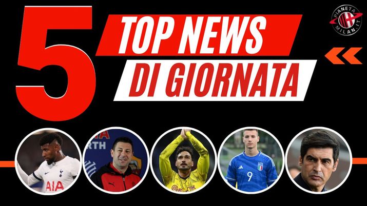 Top News Calciomercato AC Milan 03 giugno 2024