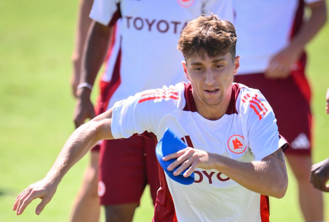 Trigoria, rifinitura in vista del Genoa – FOTO GALLERY - immagine 22