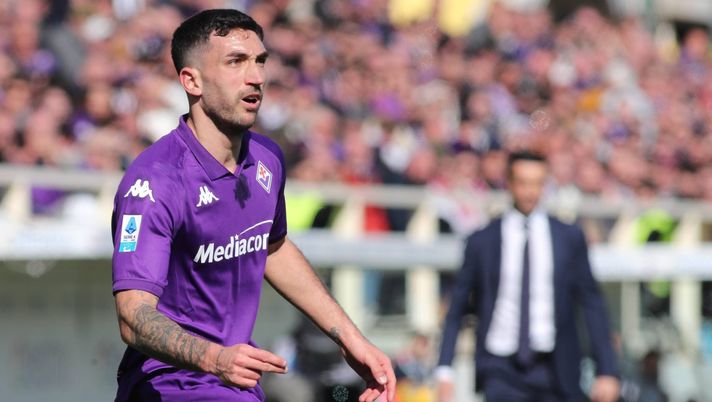GERMOGLI PH: 16 FEBBRAIO 2025 FIRENZE STADIO ARTEMIO FRANCHI CAMPIONATO SERIE A FIORENTINA VS COMO NELLA FOTO Cataldi