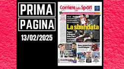 Prima pagina Corriere dello Sport: “Milan, la sbandata”