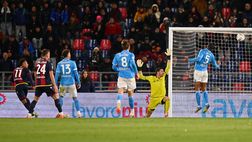Ndoye riagguanta Anguissa, Bologna-Napoli è 1-1. Infortuni per Ferguson e Skorupski