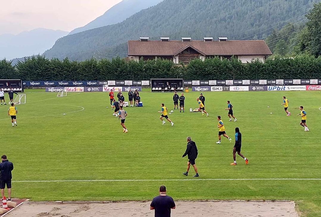 Partitella fra i big azzurri basata sulla pressione