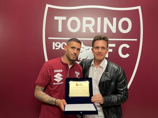 Milinkovic-Savic vince il Toro News Award: la premiazione al Filadelfia- immagine 4