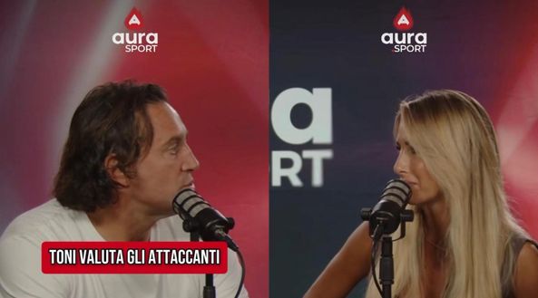 Giorgia Rossi mette a dura prova Luca Toni sugli attaccanti: “Chi butti giù dalla torre tra…” Giorgia Rossi mette a dura prova Luca Toni sugli attaccanti: “Chi butti giù dalla torre tra…” - immagine 1