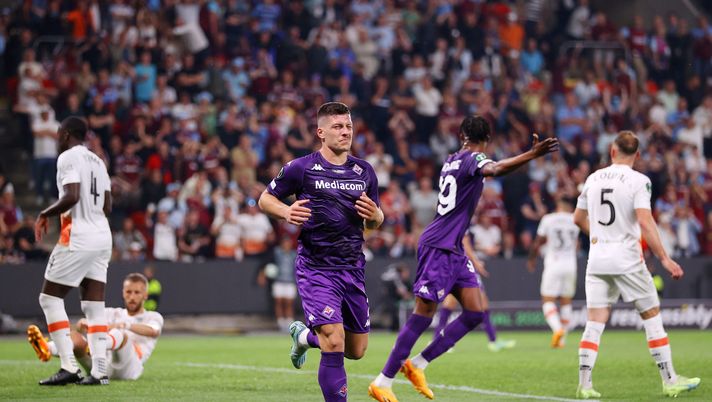 Luka Jovic Fiorentina AC Milan