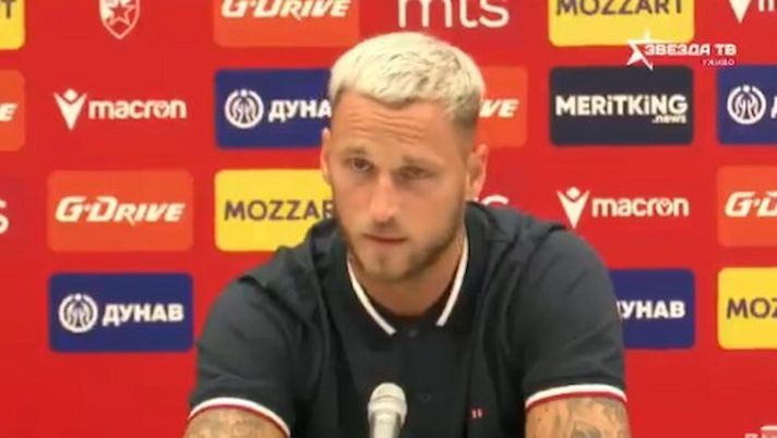 Ex Inter: Arnautovic, i tifosi della Stella Rossa gli dedicano una coreografia - immagine 1