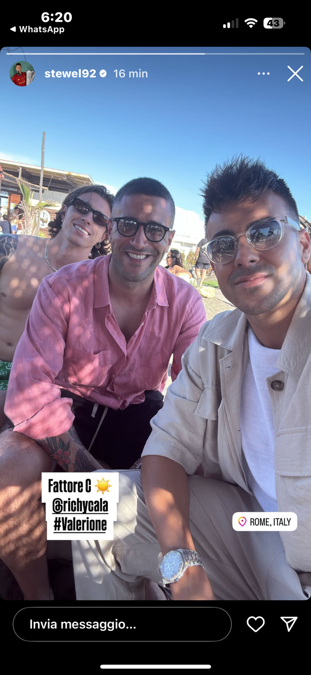 El Shaarawy, selfie su Instagram insieme a Calafiori – FOTO- immagine 2