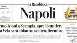 LA PRIMA PAGINA LA REPUBBLICA NAPOLI: “La resa dei Campioni, Napoli mortificato”
