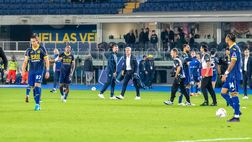 Verona verso il Lecce, nel pomeriggio la partenza