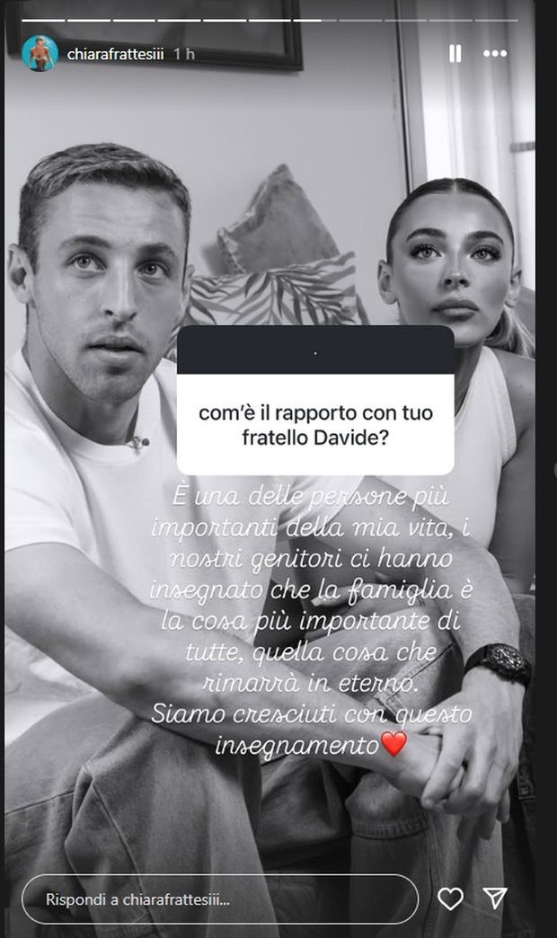 Chiara Frattesi: “Geolier? È l’amore della mia vita. Il rapporto con mio fratello Davide…”- immagine 3
