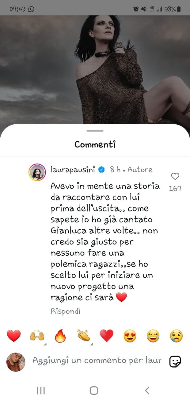 Laura Pausini annuncia un nuovo singolo. Scoppia la polemica con Gianluca Grignani- immagine 5