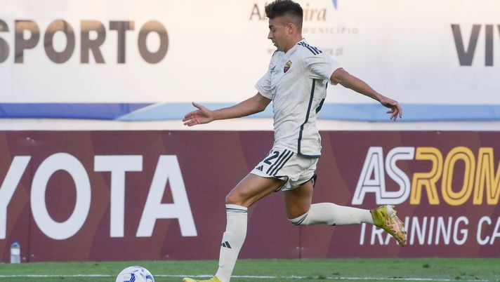 ALBUFEIRA, PORTUGAL - JULY 26: AS Roma player Stephan El Shaarawy during the pre-season friendly match between AS Roma and SC Braga at Estadio Municipal de Albufeira on July 26, 2023 in Albufeira, Portugal. (Photo by Luciano Rossi/AS Roma via Getty Images) El Shaarawy: “Il rinnovo era la mia priorità. Obiettivo qualificazione in Champions” - immagine 1