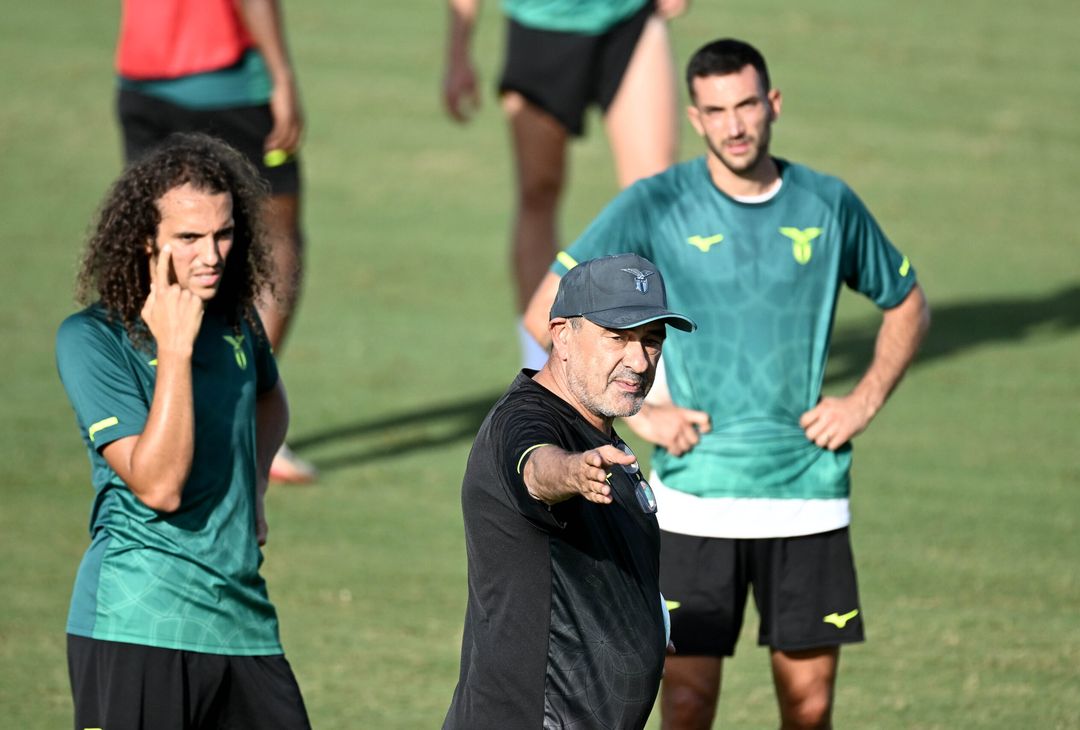 Guendouzi, Maurizio Sarri e Cataldi