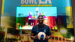 Anche l’Inter al Super Bowl con l’NFL Legend Cliff Avril
