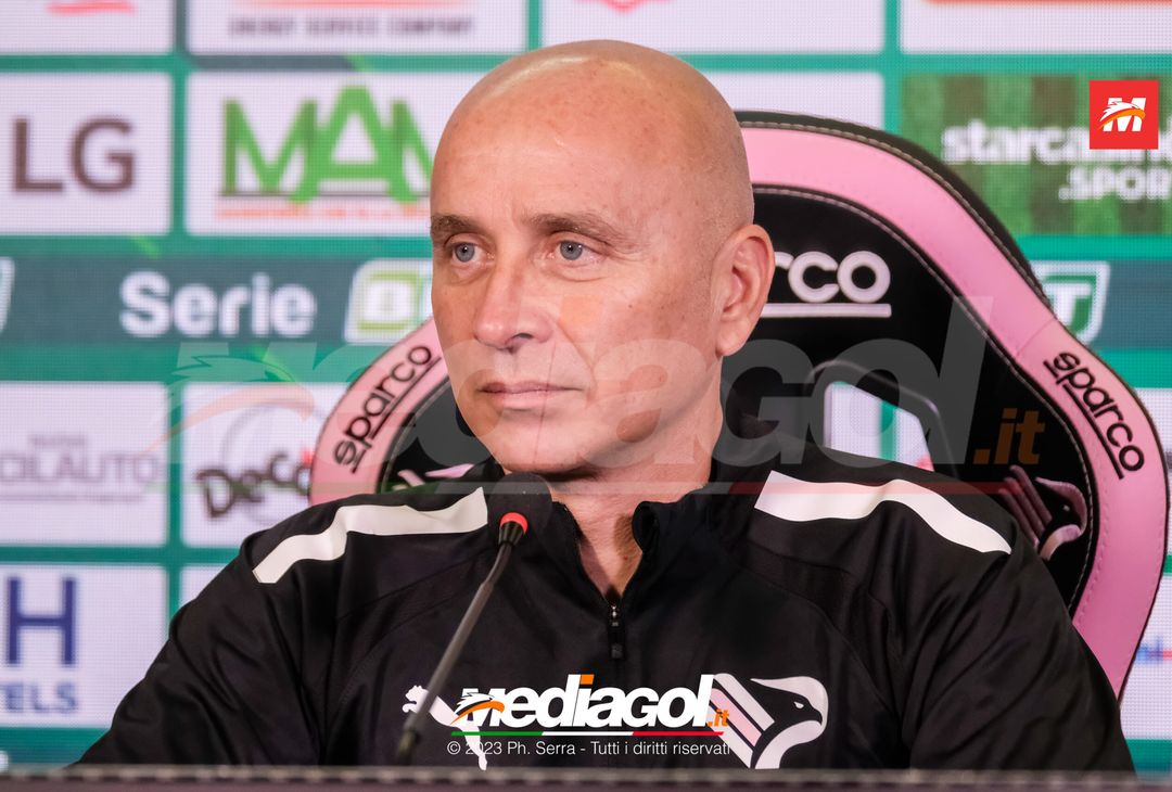 FOTO PALERMO, verso il Como: la conferenza stampa di mister Corini (GALLERY) - immagine 5