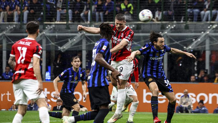 Luka Jovic derby Inter-Milan Coppa Italia 2024-25