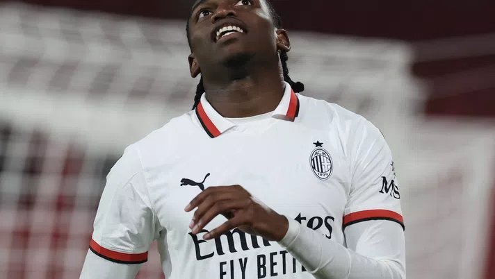 Rafael Leao AC Milan Monza-Milan 0-1 Serie A 2024-2025