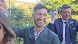 Politano show! Si scatena a un matrimonio sulle note di “Pedro” della Carrà