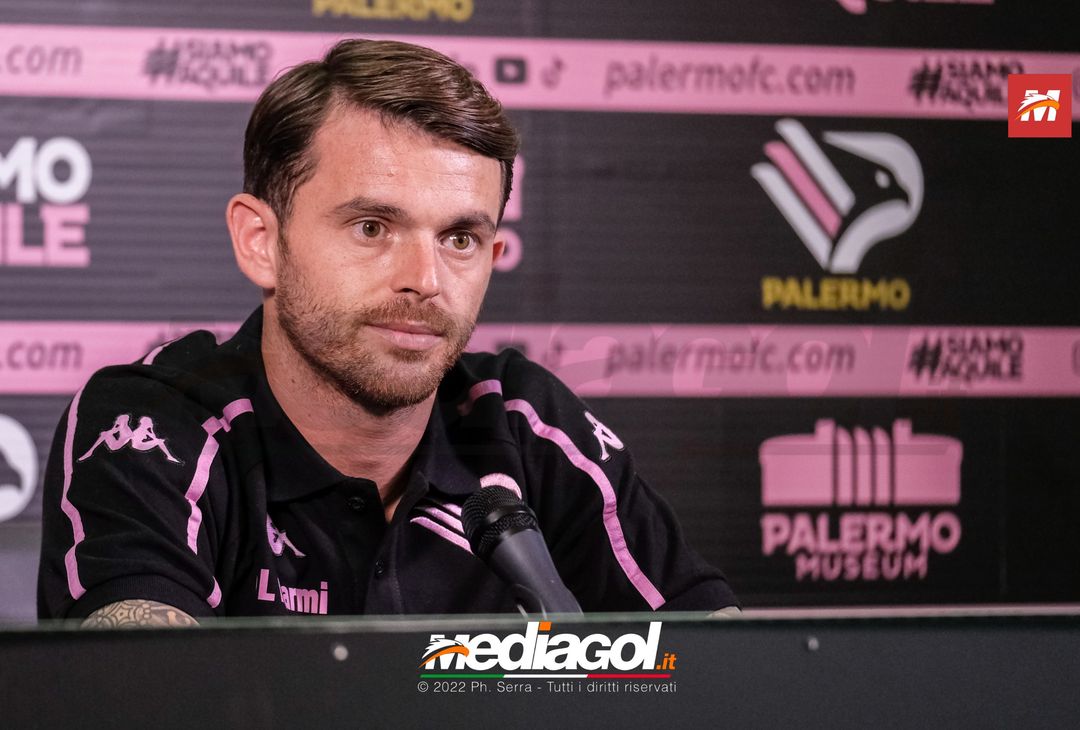 FOTO RITIRO PALERMO, Matteo Brunori in conferenza stampa (Gallery) - immagine 26