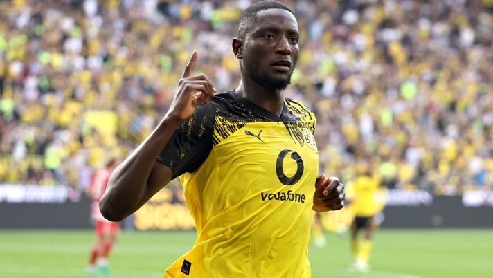 Serhou Guirassy, Borussia Dortmund (Foto di Christof Koepsel/Getty Images) Streaming Borussia Dortmund-Colonia: la Bundesliga in Diretta TV e Live Gratis - immagine 1