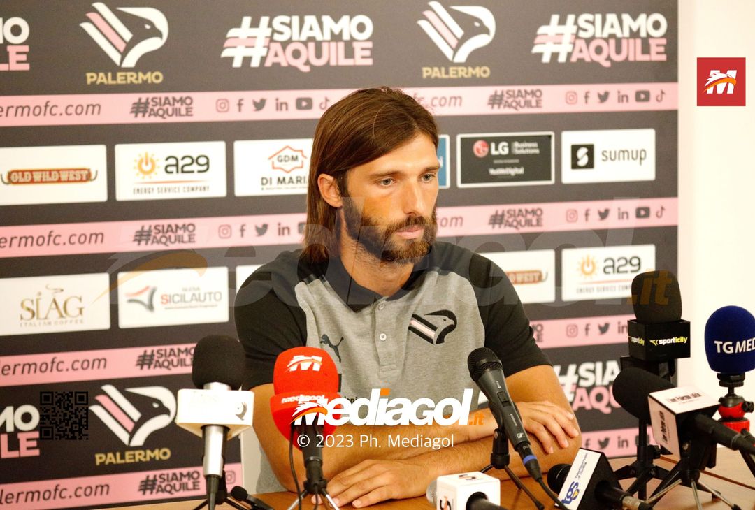 FOTO Ritiro Palermo: Mancuso si presenta in conferenza stampa (Gallery) - immagine 3