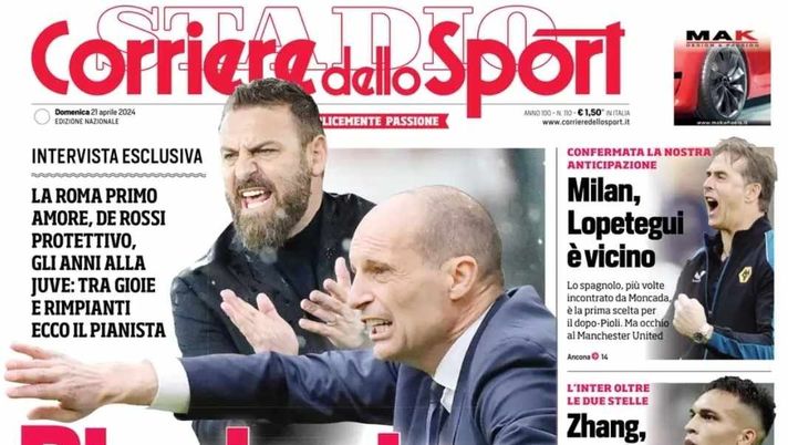 PRIMA PAGINA CORRIERE DELLO SPORT OGGI: “Ma che Napoli è questo?” - immagine 1