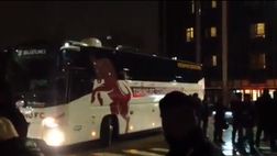 Video – Inter-Torino, l’arrivo del pullman del Toro a San Siro