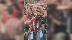 VIDEO – “Mai sola mai” conquista l’Athletic: un tifoso basco la canta all’Olimpico