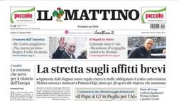 PRIMA PAGINA IL MATTINO OGGI: “Calzona non ci sta: Reazione d’orgoglio contro la Roma”