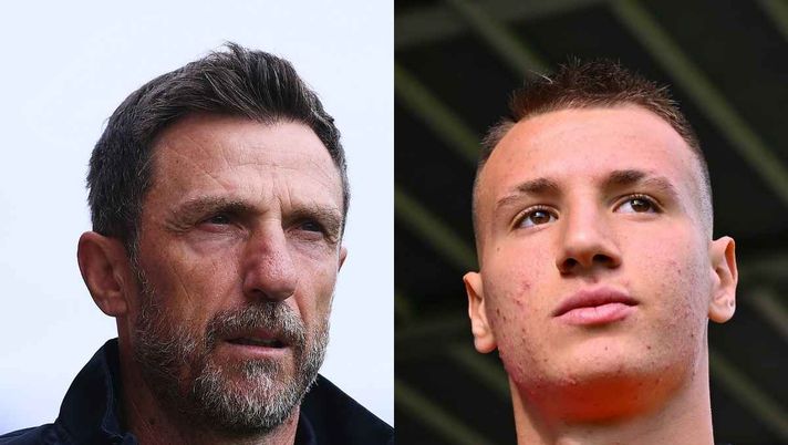 Di Francesco: 'Camarda? Siamo contenti di averlo con noi. Per il futuro...:'