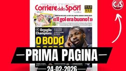 Prima pagina Corriere dello Sport: “Loftus-Cheek, la foto shock: operato, tornerà tra 2 mesi”