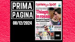 Prima pagina Corriere dello Sport: Milan, Fonseca rischia la squalifica