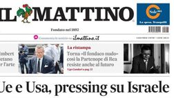PRIMA PAGINA IL MATTINO OGGI: “Osi avanza, Zielinski in castigo”