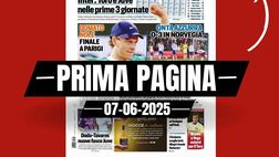 Prima pagina Tuttosport: “Meno male che c’è Sinner”