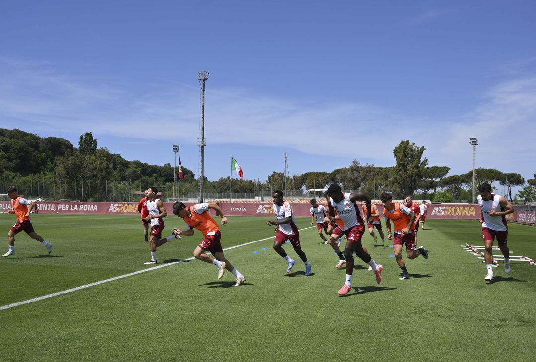 Trigoria, la ripresa degli allenamenti in vista del Torino – FOTO GALLERY- immagine 1