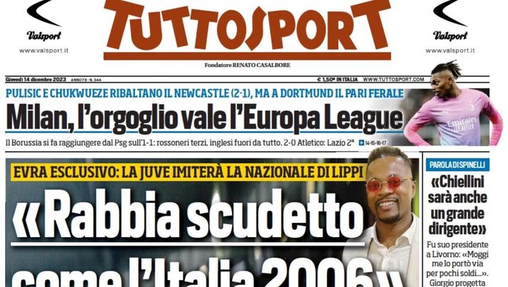 prima pagina