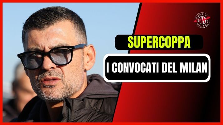 Supercoppa Italiana Juventus-Milan convocati Conceicao